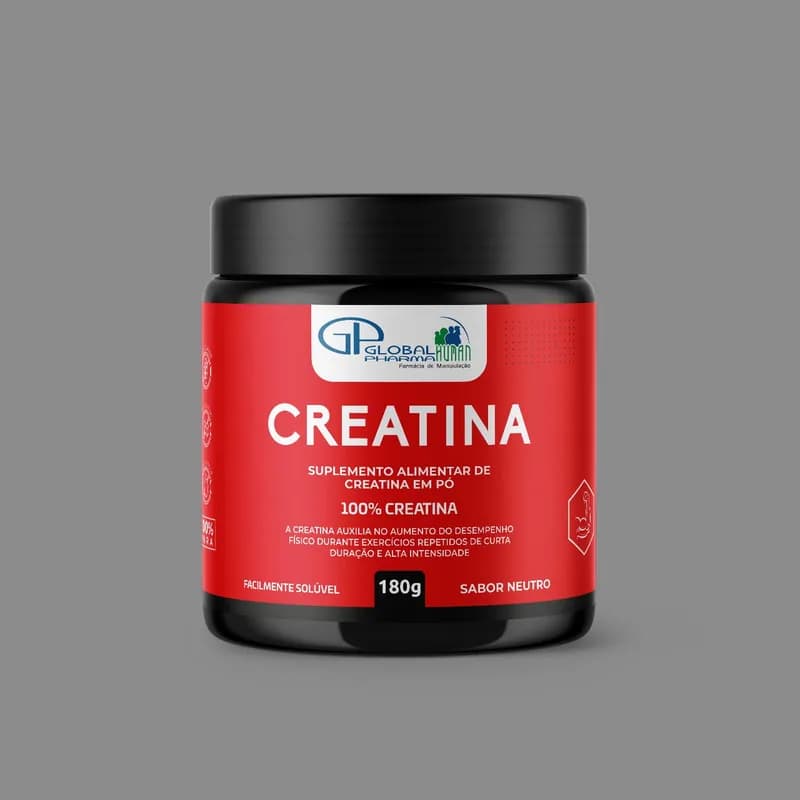 Creatina 100% Pura 180g