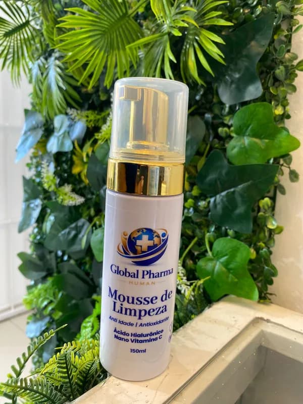 Mousse de Limpeza Facial Anti-idade e Antioxidante 150ml