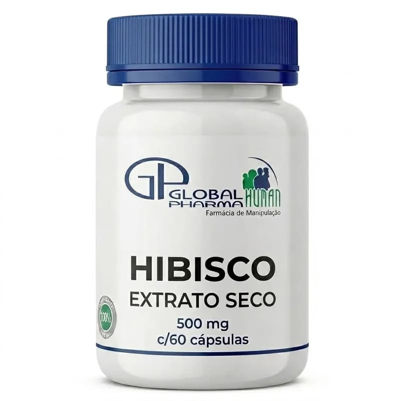 Hibisco 500mg c/60 cápsulas