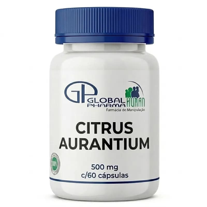 Citrus Aurantium 500mg c/60 cápsulas
