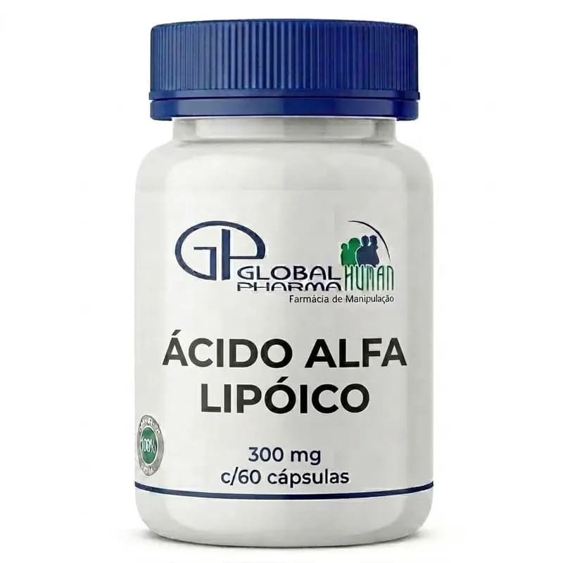 Ácido Alfa Lipóico 300mg c/60 cápsulas