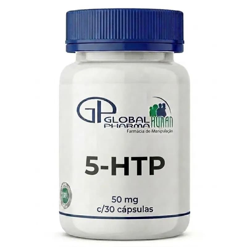 5-HTP 50mg c/30 cápsulas