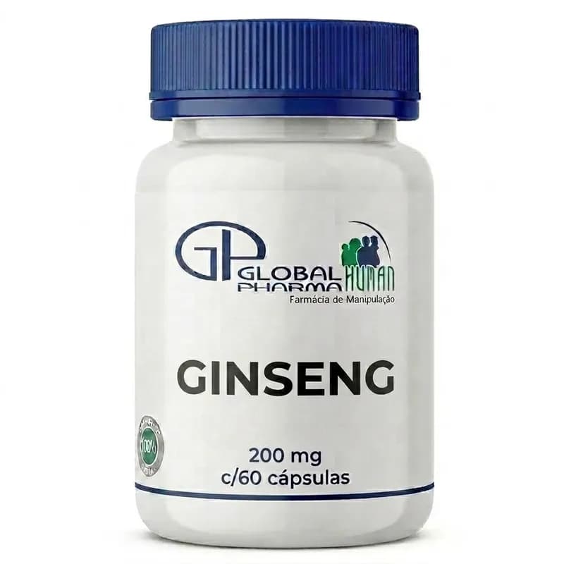 Ginseng 200mg c/60 cápsulas
