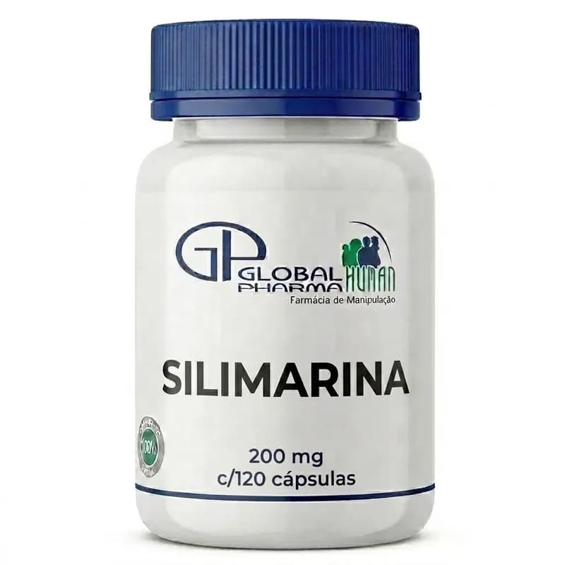 Silimarina 200mg c/120 cápsulas