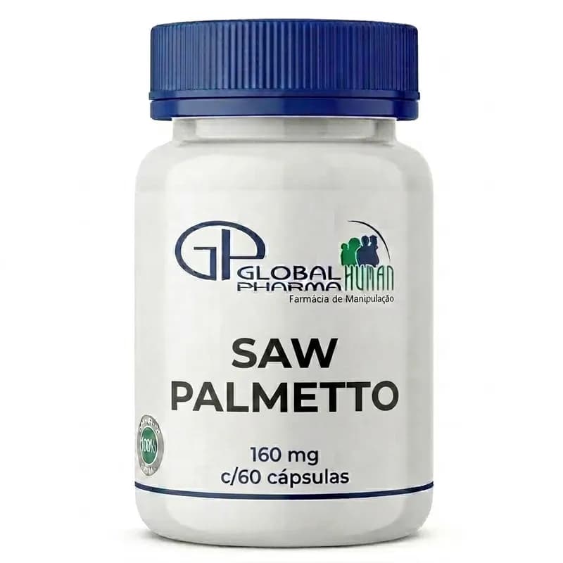 Saw Palmetto 160mg c/60 cápsulas