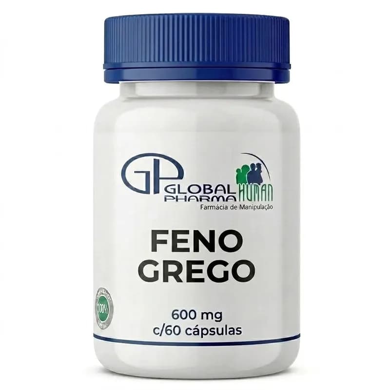Feno Grego 600mg c/60 cápsulas